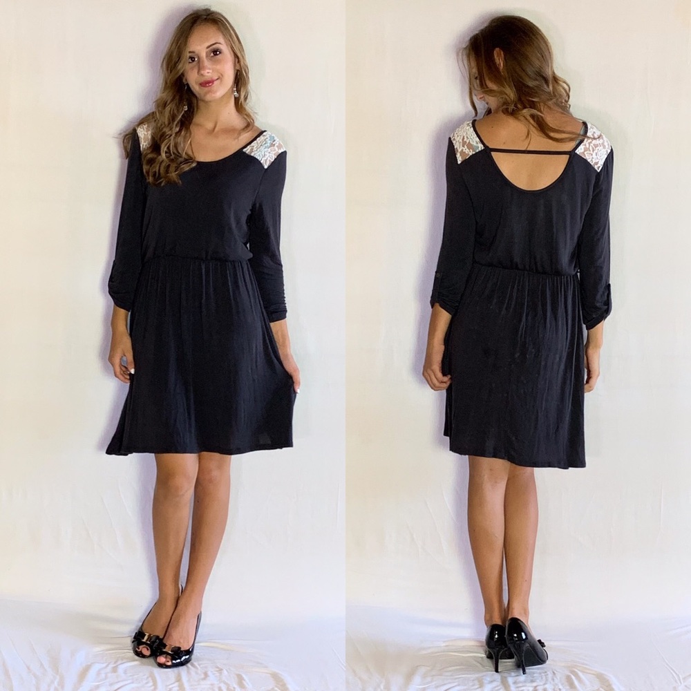 Elegant gray dress